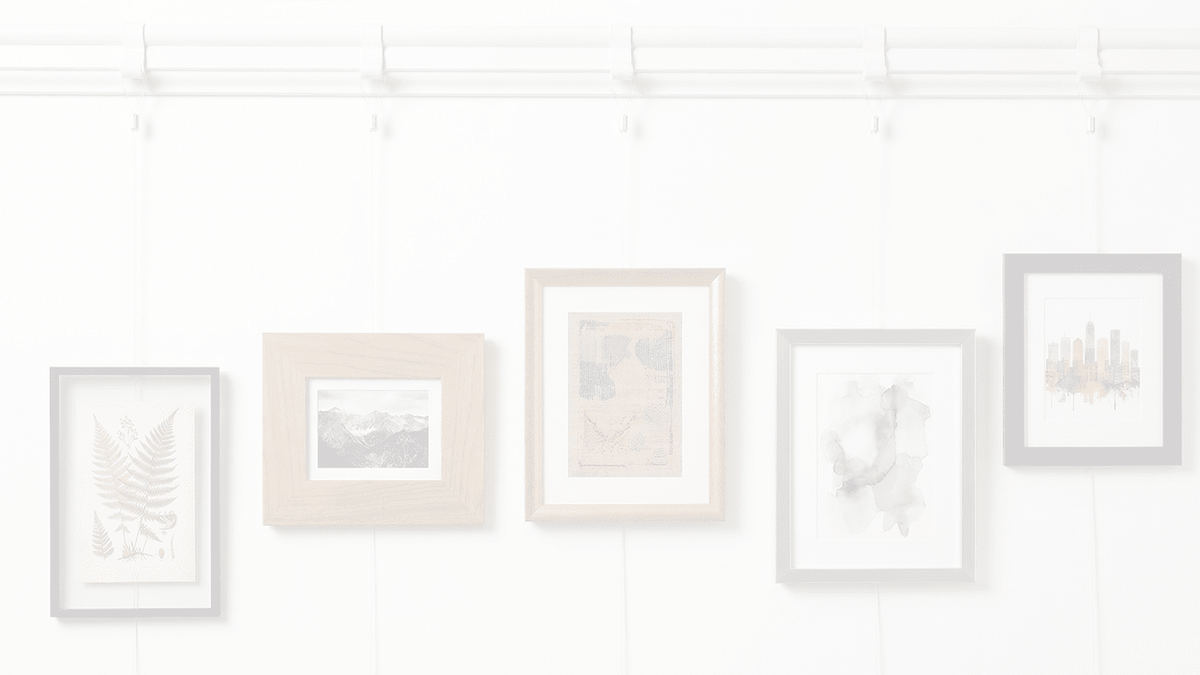 How to Hang Heavy Pictures without a Gallery System - Picture Hang Solutions