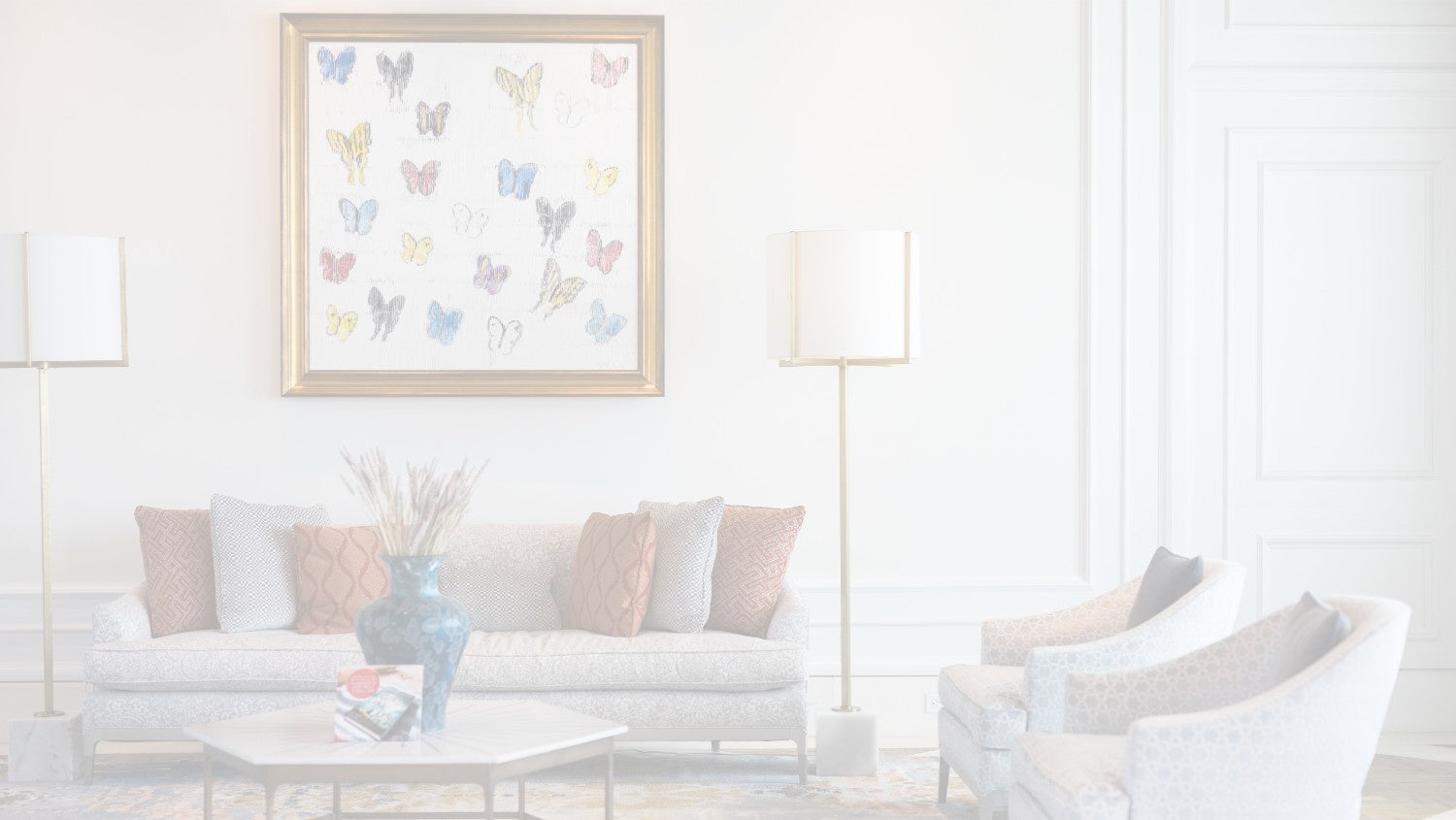 A living room guest space