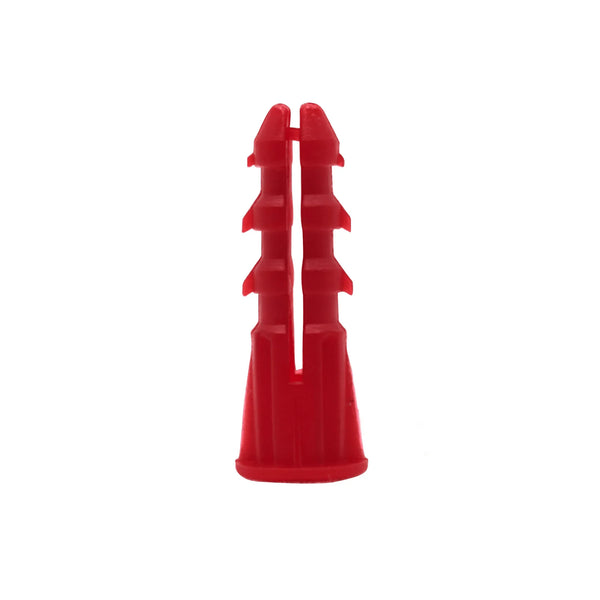 10 Red Plastic Wall Anchor | Picture Hang Solutions