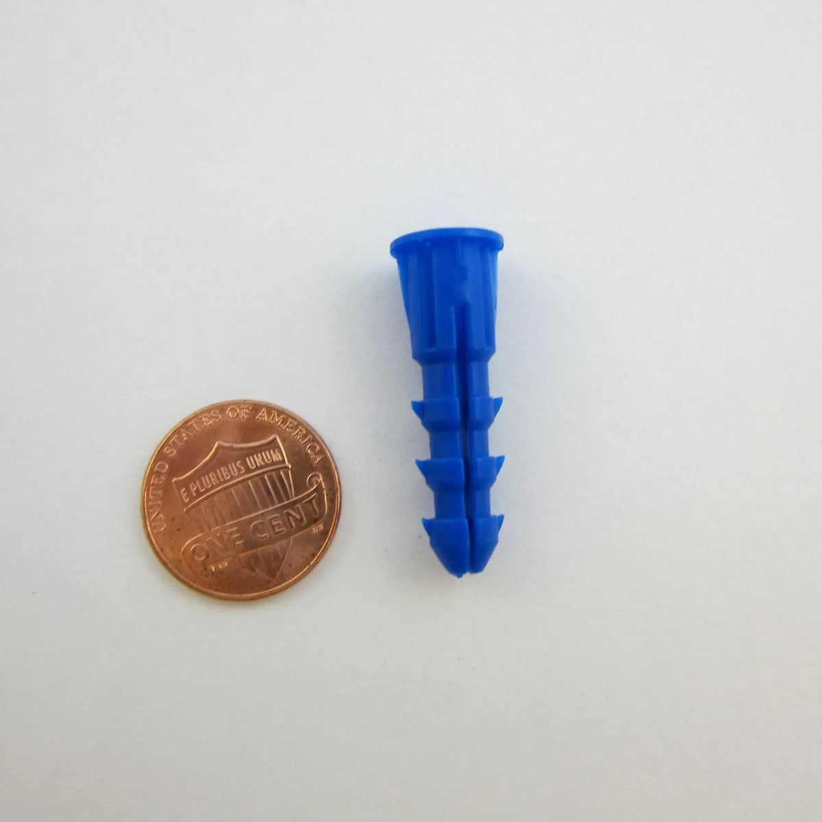 14 - 16 Plastic Anchor - Blue - Security Screw Anchor - S-SC-ASECC - Picture Hang Solutions