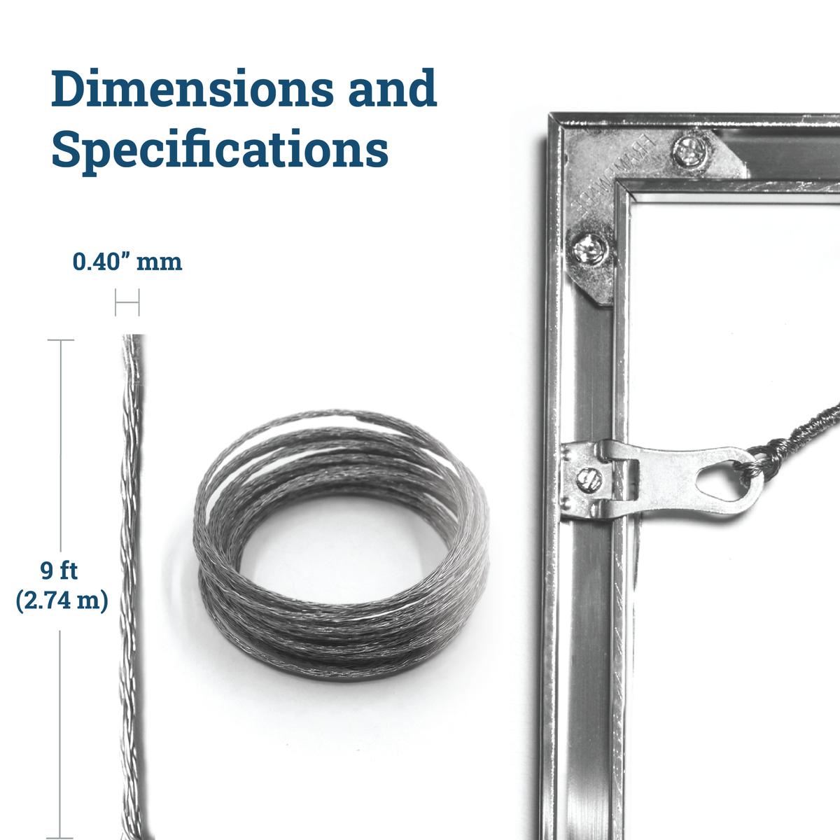 No. 2 Braided Wire