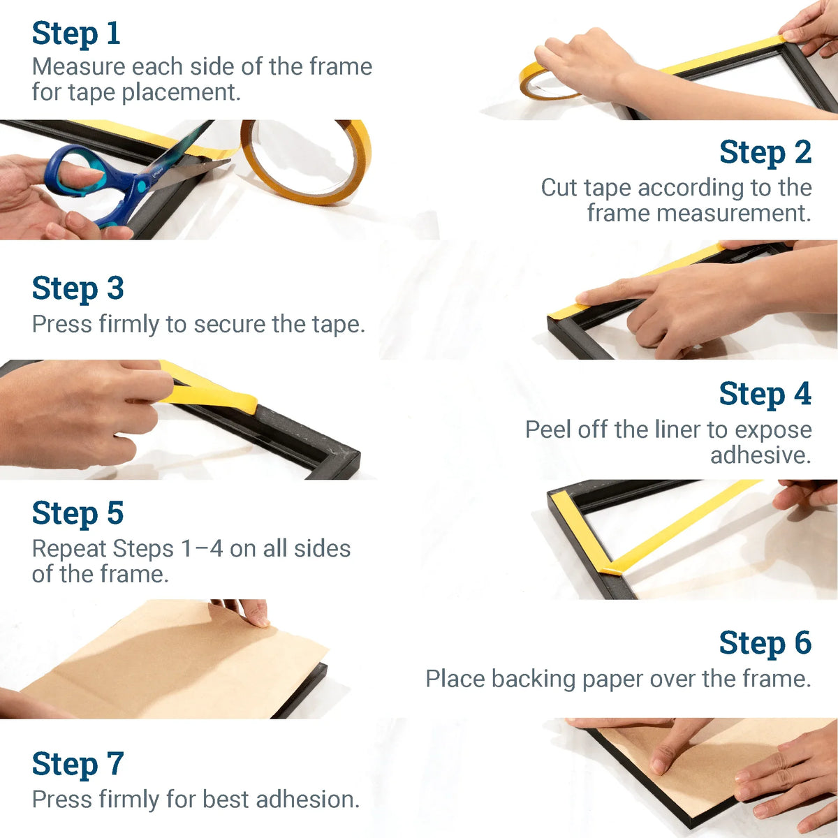 Acid - Free Adhesive Transfer Tape - S-TAPE-ATG - Picture Hang Solutions