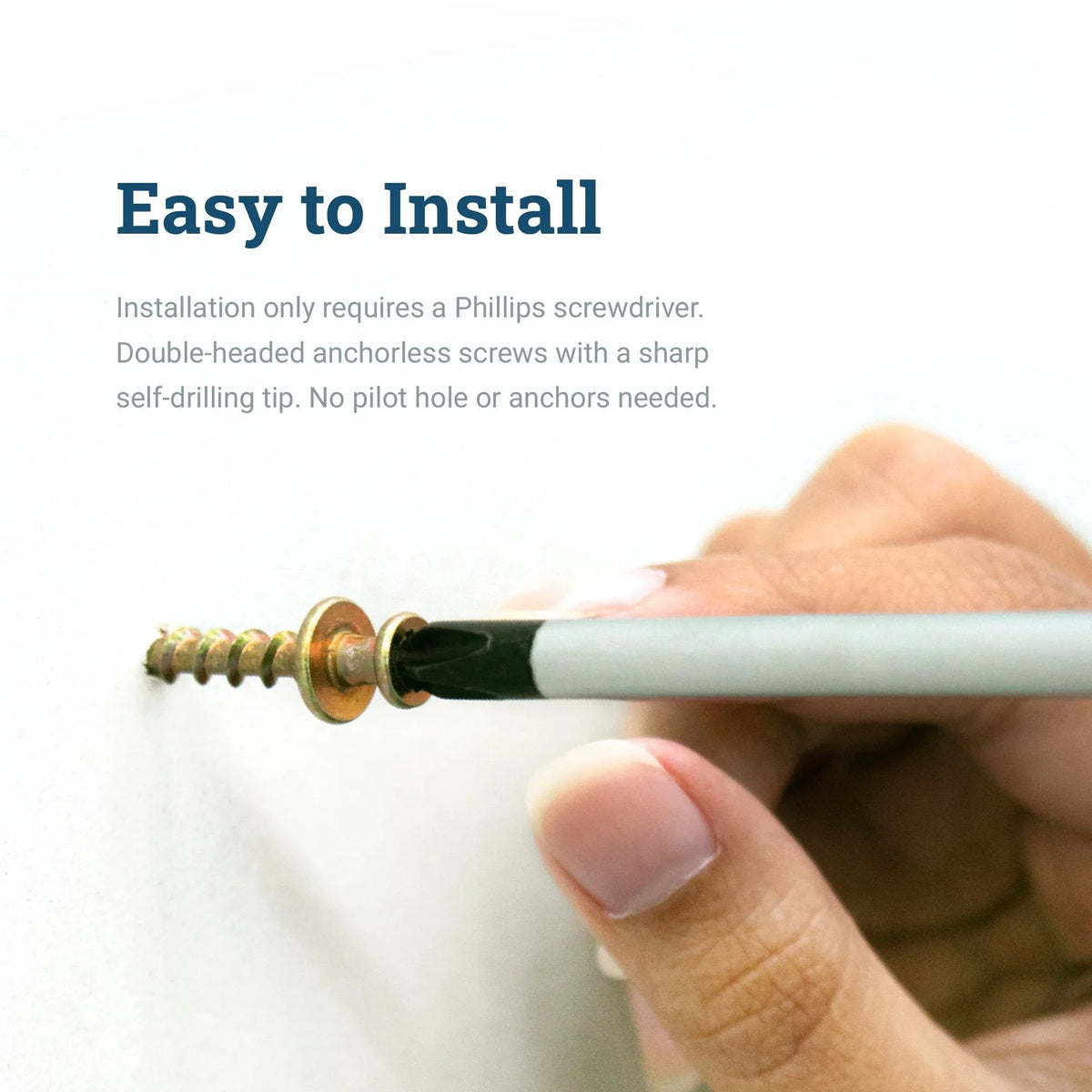 Bear Claw Screw Hanger - Gold - S-SC-BEARGX - Picture Hang Solutions