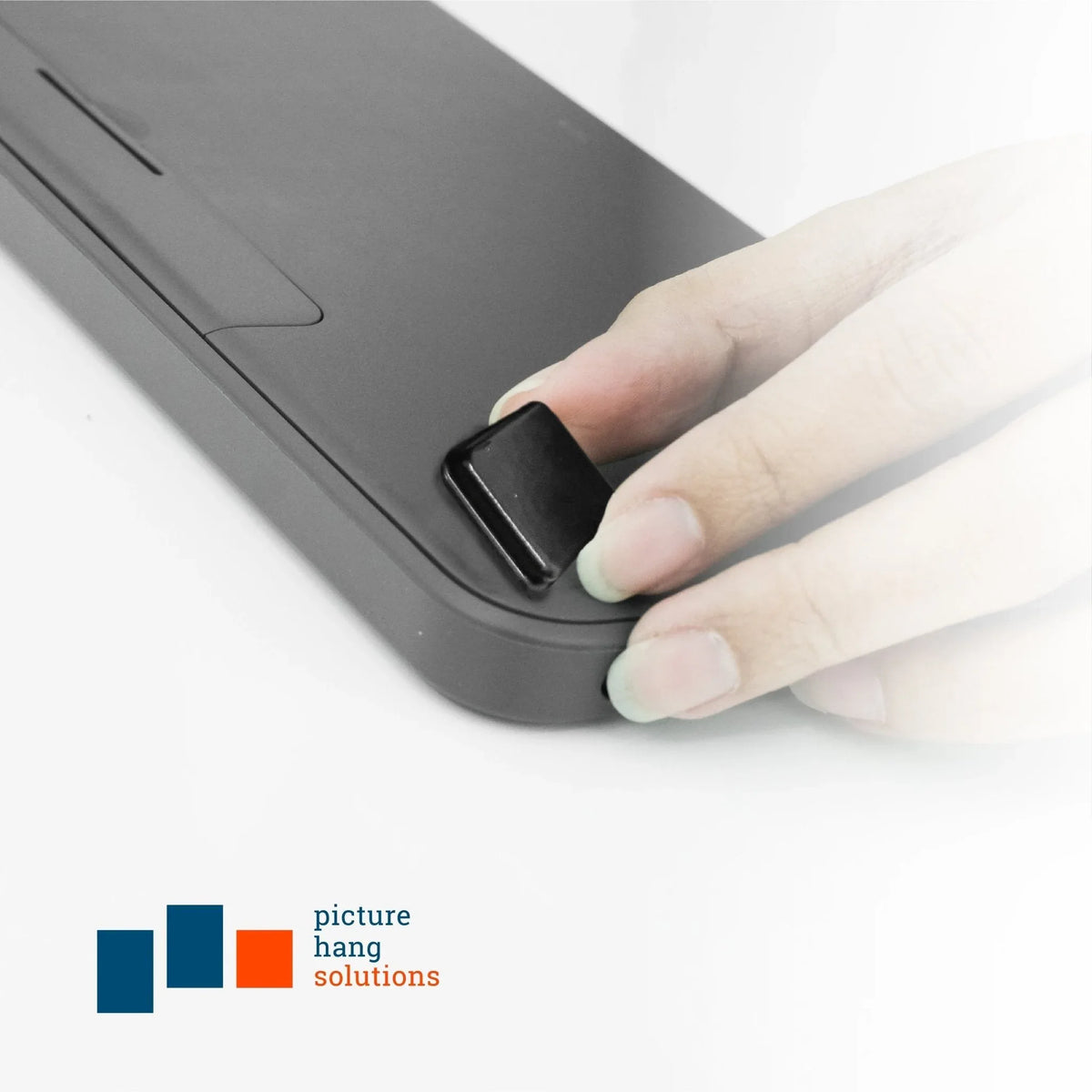 Black Adhesive Rubber Feet - S-BMP-SQ1BXX - Picture Hang Solutions