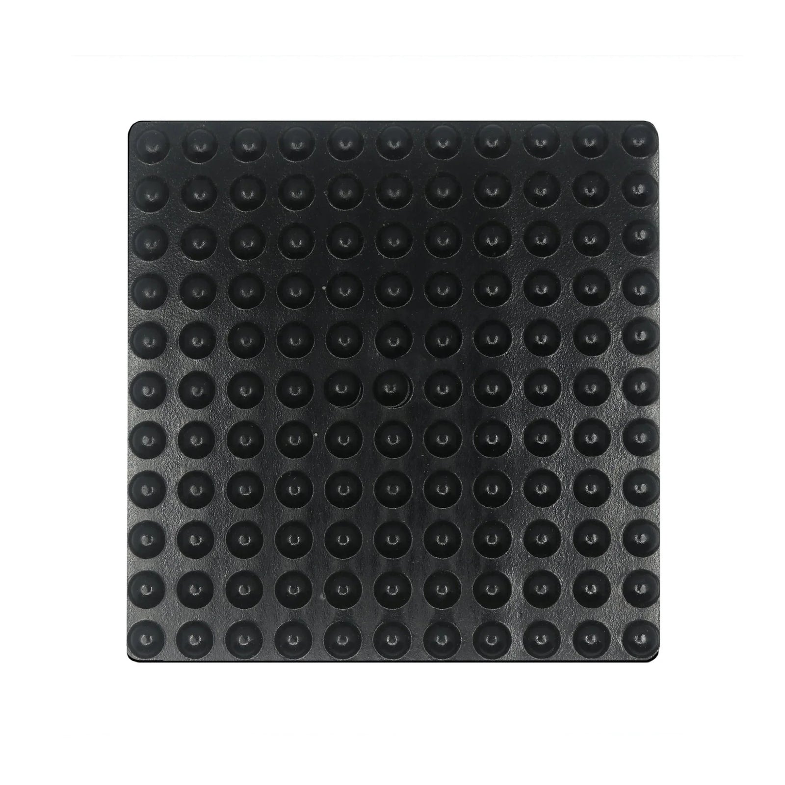 Black Dome Rubber Bumpers for Hanging Pictures - S-HWR-129-BC - Picture Hang Solutions