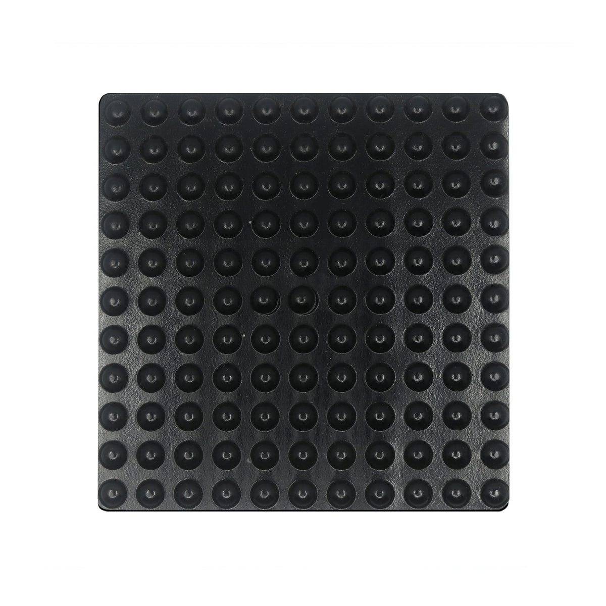 Black Dome Rubber Bumpers for Hanging Pictures - S-HWR-129-BC - Picture Hang Solutions