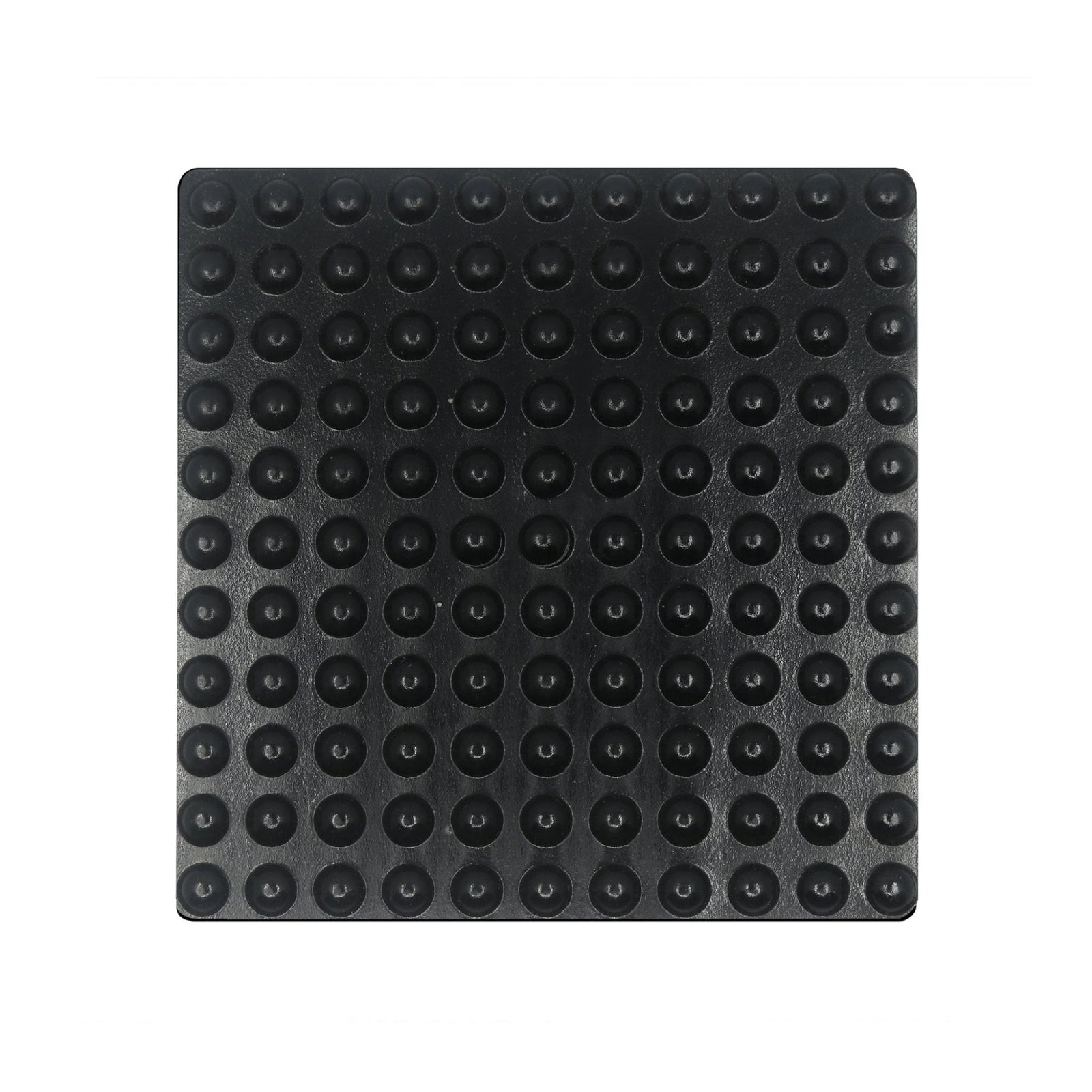 Black Dome Rubber Bumpers for Hanging Pictures - S-HWR-129-BC - Picture Hang Solutions