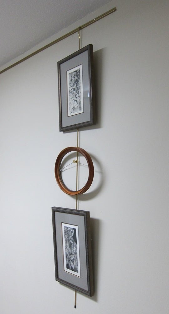 Brass Gallery Rod 5 Foot - BGS-JROD - Picture Hang Solutions