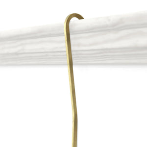 Brass Gallery Rod for Picture Rail Molding - 3 foot Rod for Hanging Multiple Frames and Photo Wall Collage - S-BGS-OGROD3 - Picture Hang Solutions