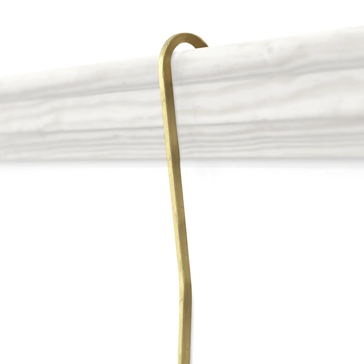 Brass Gallery Rod for Picture Rail Molding - 5 foot Rod for Hanging Multiple Frames and Photo Wall Collage - S-BGS-OGROD - Picture Hang Solutions