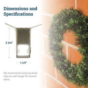 Brick Clips - S-HWR-216 - Picture Hang Solutions