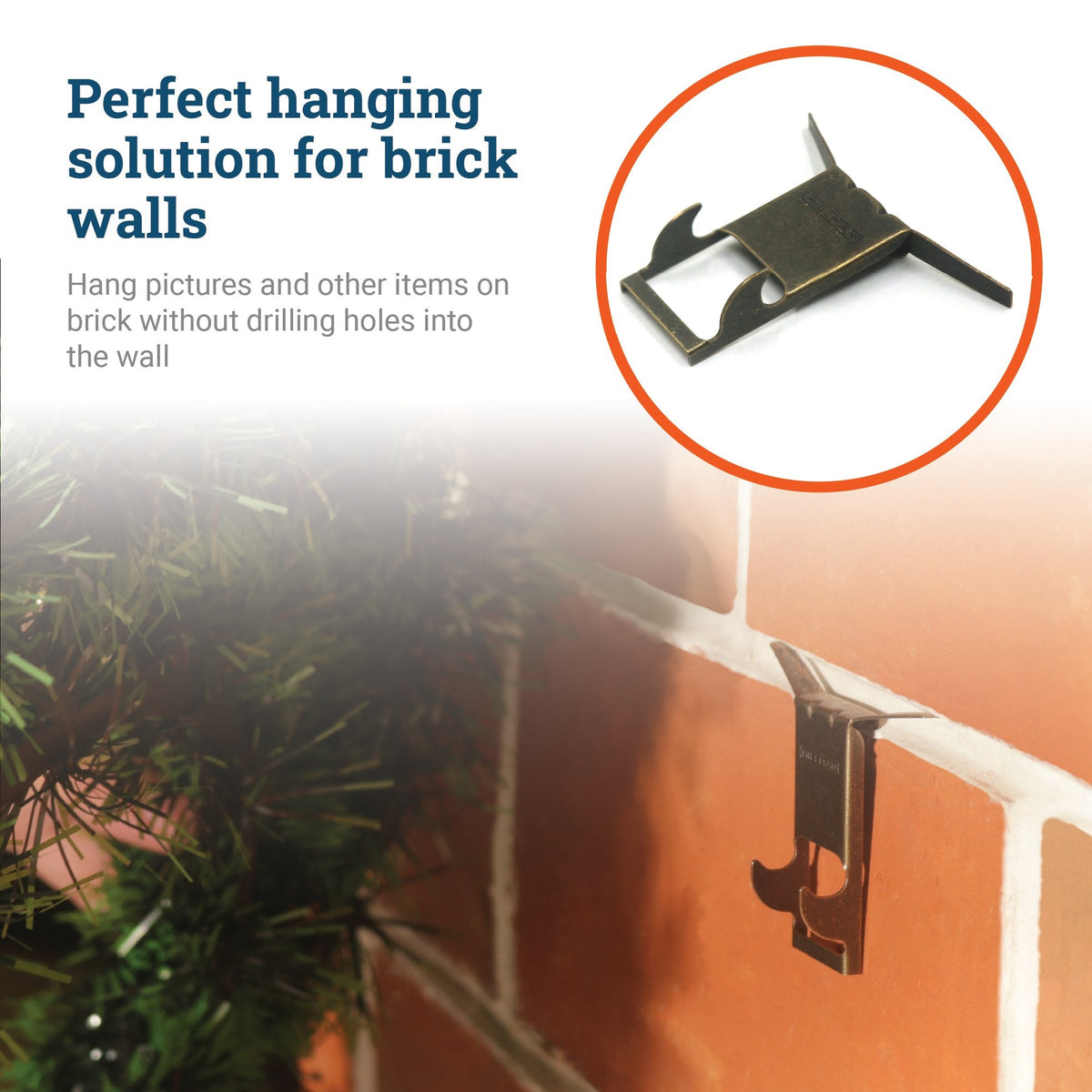 Brick Clips - S-HWR-216 - Picture Hang Solutions