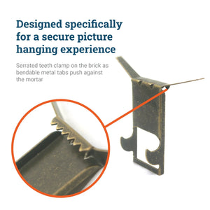Brick Clips - S-HWR-216 - Picture Hang Solutions