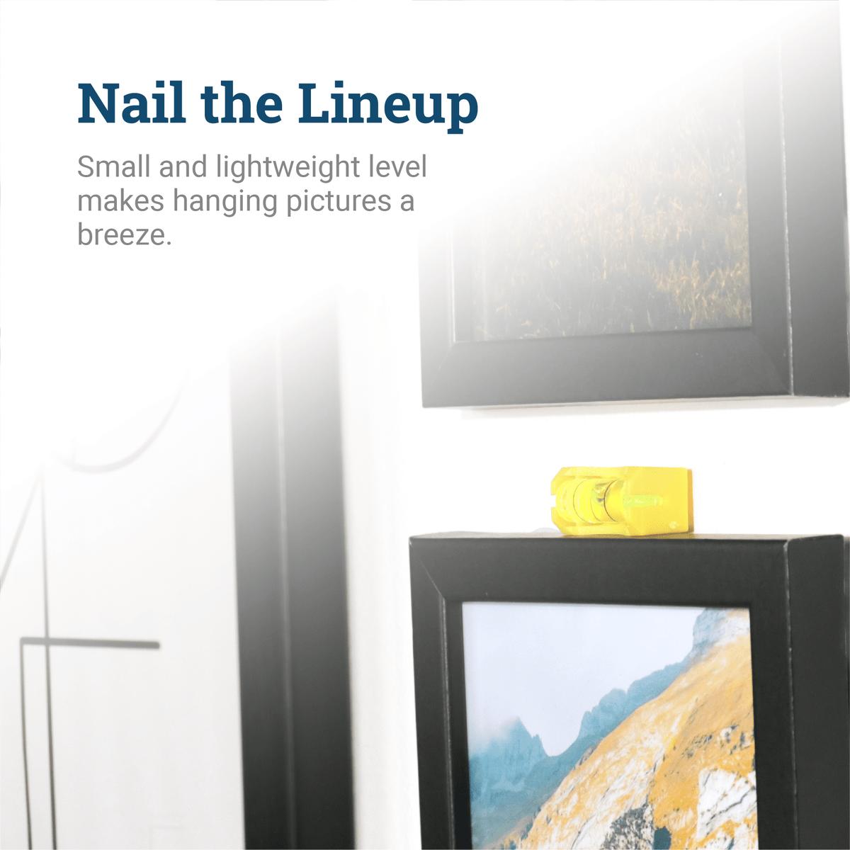 Bubble Level in Tray - S-HWR-103 - Picture Hang Solutions