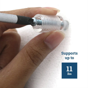 Clear Acrylic Display Sign Standoff 13mm x 13mm - S-SO-1313AC - Picture Hang Solutions