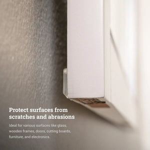 Clear Adhesive Rubber Feet - S-BMP-SQ1XX - Picture Hang Solutions