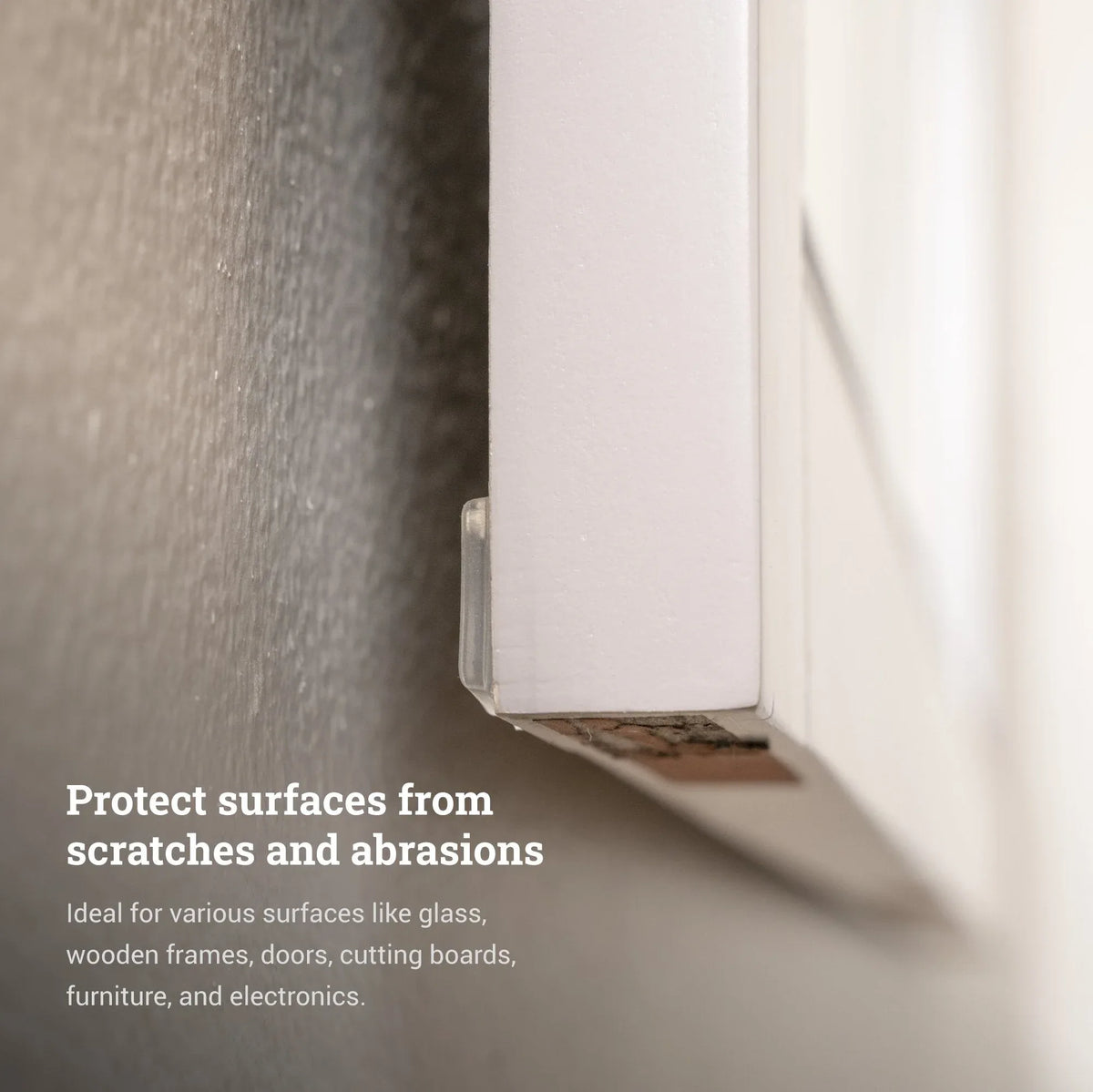 Clear Adhesive Rubber Feet - S-BMP-SQ1XX - Picture Hang Solutions