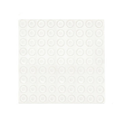 Clear Anti-Slip Rubber Bumpers for Hanging Pictures - ½” (12.7mm) Diameter and .140” (3.5mm) in Height - HWR-124-CC - Picture Hang Solutions