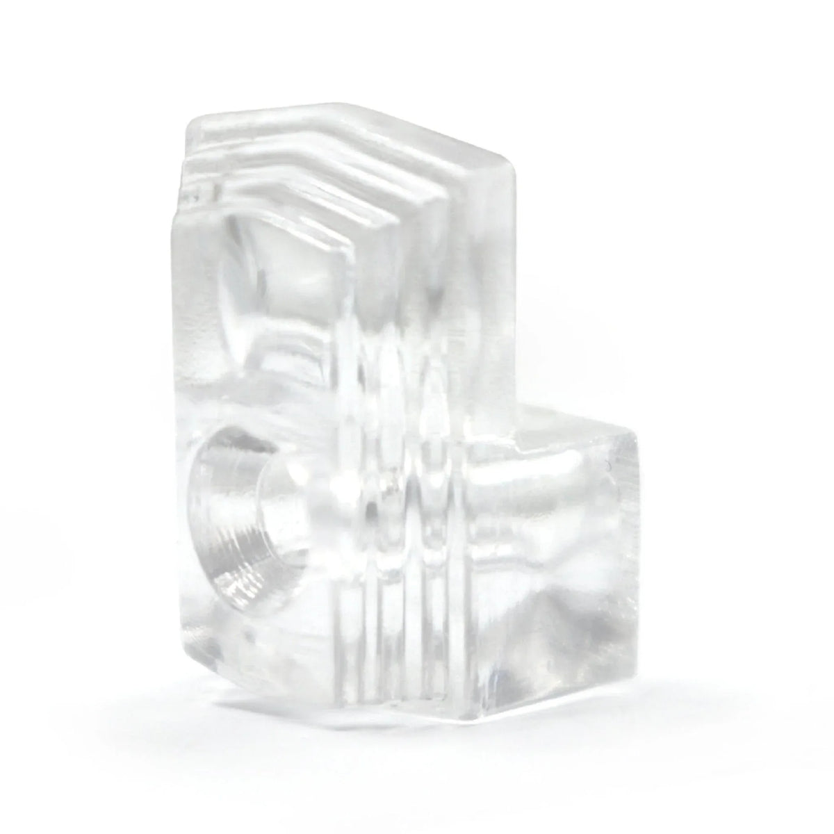 Clear Mirror Clips For Frameless Mirrors - Holds 1/4" Thick Glass - S-HWR-MIRCLIPX - Picture Hang Solutions
