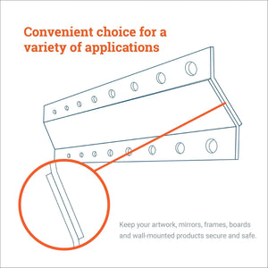 Cleat Flare 6 inch - pair - S-CLEAT-6F - Picture Hang Solutions