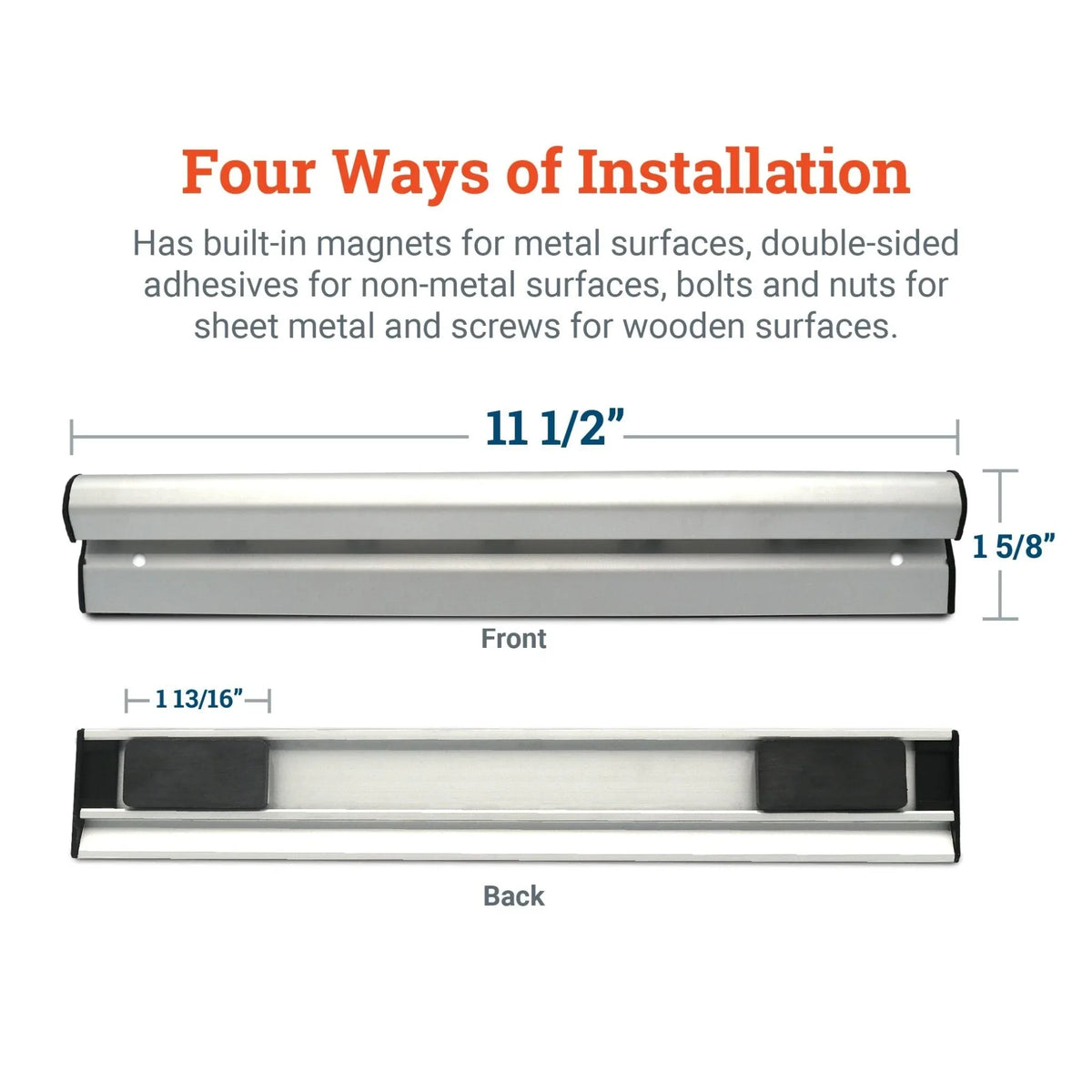 Clip It Strip Hanging System - Paper or Picture Holder for Home, Office, and Business - S-HWR-CLIPIT12 - Picture Hang Solutions
