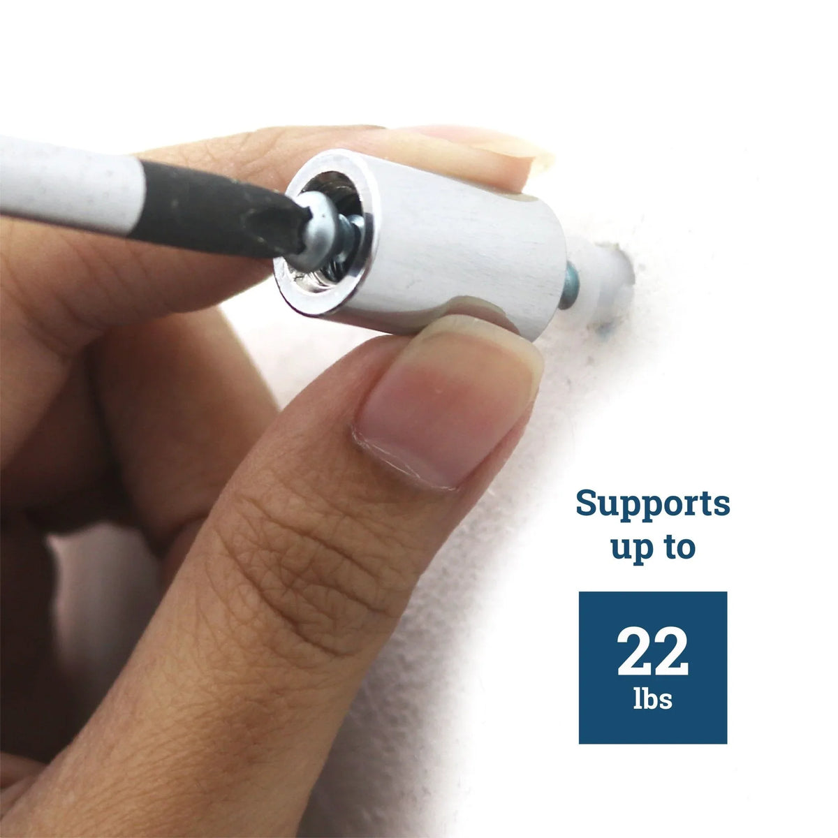 CN - Series Brass Flat Top Sign Standoff 13mm x 19mm - S-SO-1319BR - Picture Hang Solutions