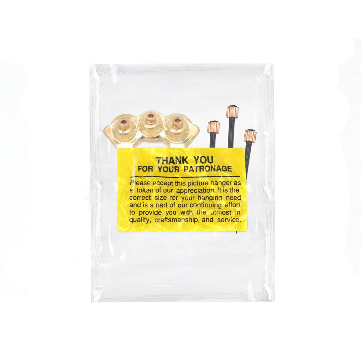 Courtesy Brass 100 lb Hook - S-BCH-100X - Picture Hang Solutions