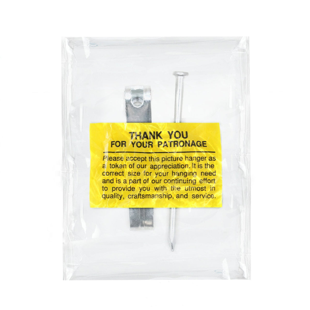 Courtesy Nickel 30 lb Hook - S-NCH-30X - Picture Hang Solutions