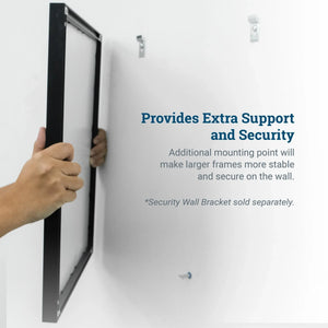 Extra T - Lock Metal Frame - S-SEC-3X - Picture Hang Solutions