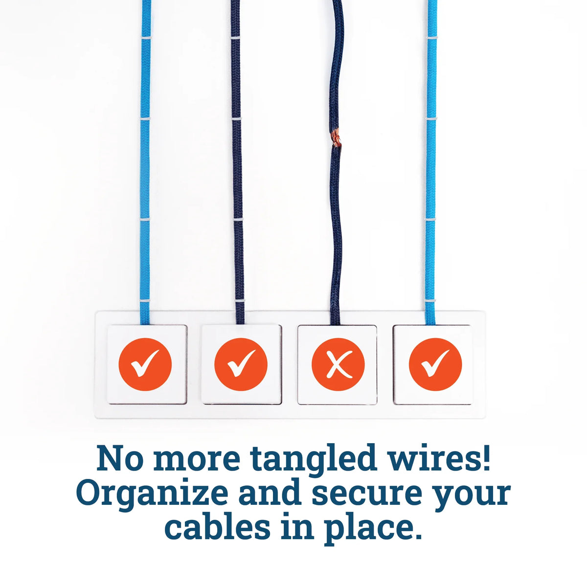 Fiber Insulated Staples - S-HWR-INSTPC - Picture Hang Solutions