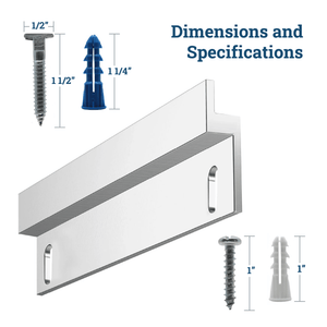 Frame-Lock 6 inch Metal Frame - S-SEC-5 - Picture Hang Solutions