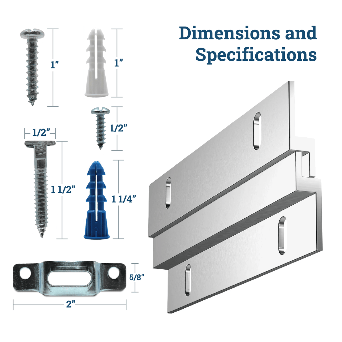 Frame-Lock 6 inch Wood Frame - S-SEC-6 - Picture Hang Solutions