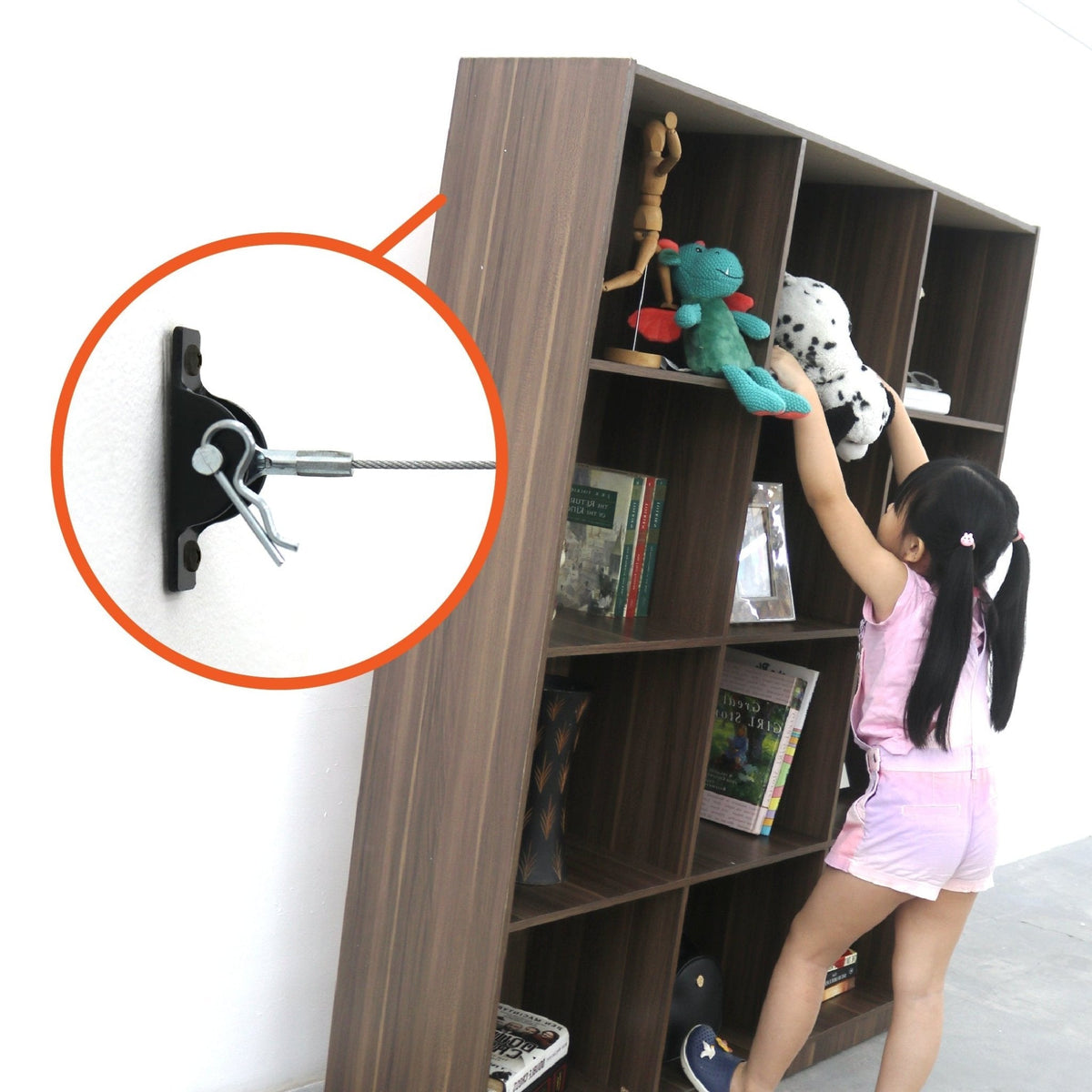 Furniture Anti - Tip Kit - S-HWR-ANTITIP - Picture Hang Solutions