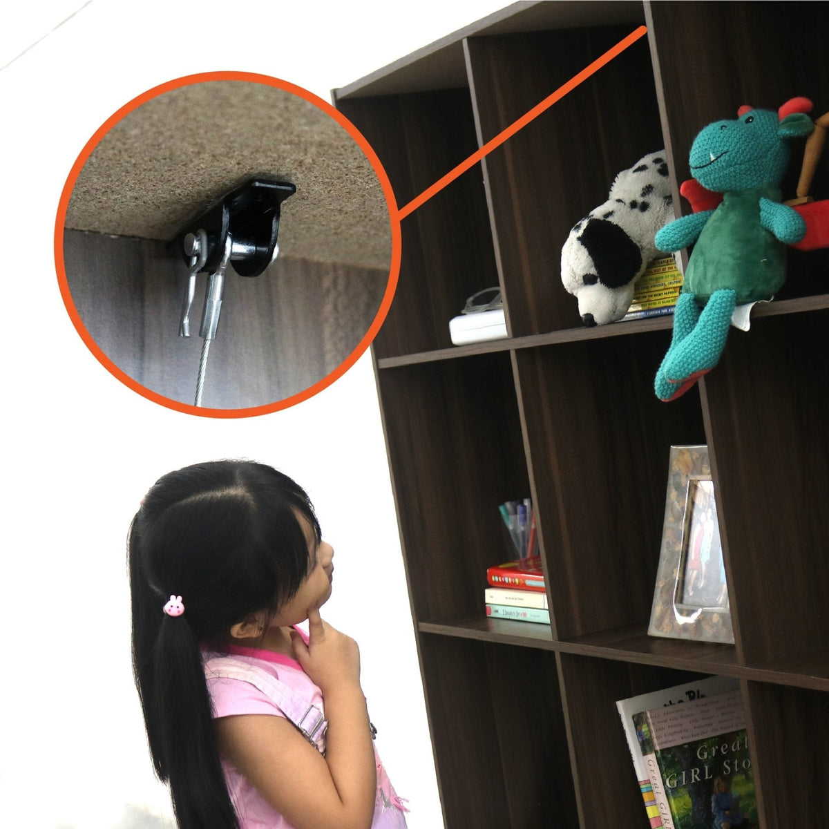 Furniture Anti - Tip Kit - S-HWR-ANTITIP - Picture Hang Solutions