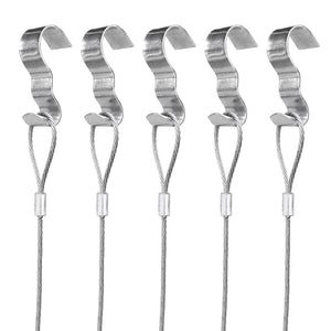 Gallery Kit with Silver Picture Rail Hooks - S-GSK-Z44 - Picture Hang Solutions