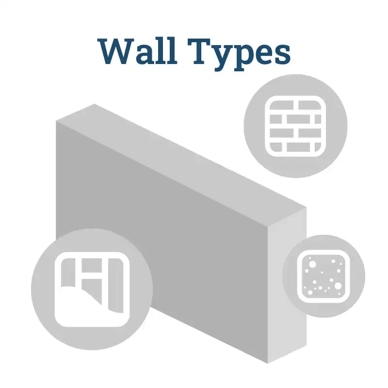 Gray 3d-rendered wall block with minimalist design and subtle shading