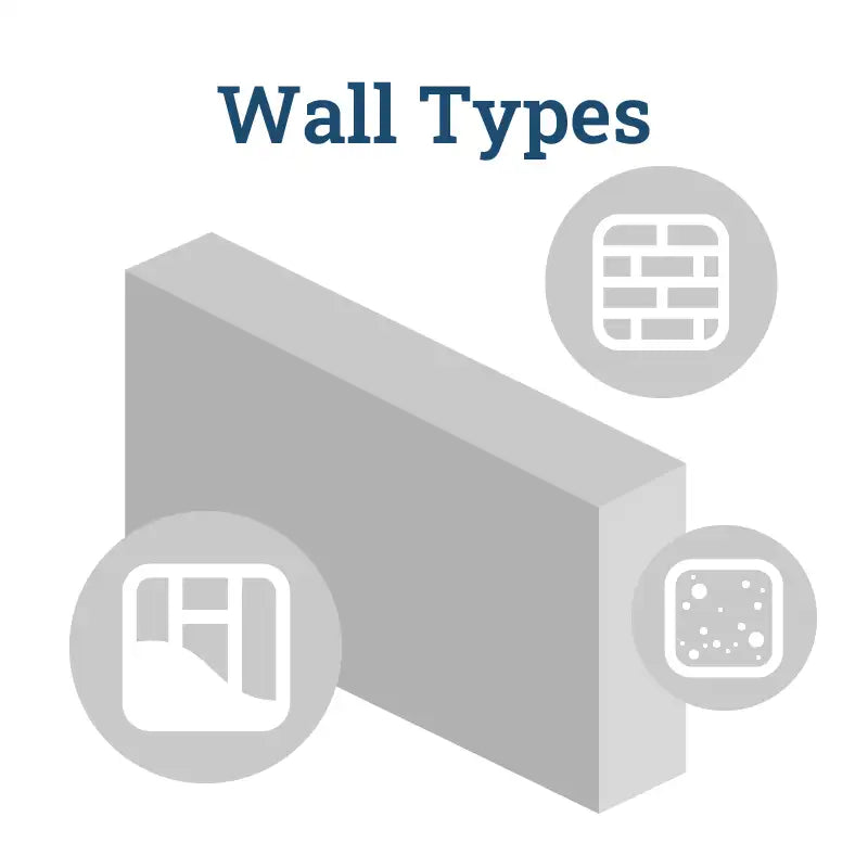 Gray 3d-rendered wall block with minimalist design and subtle shading