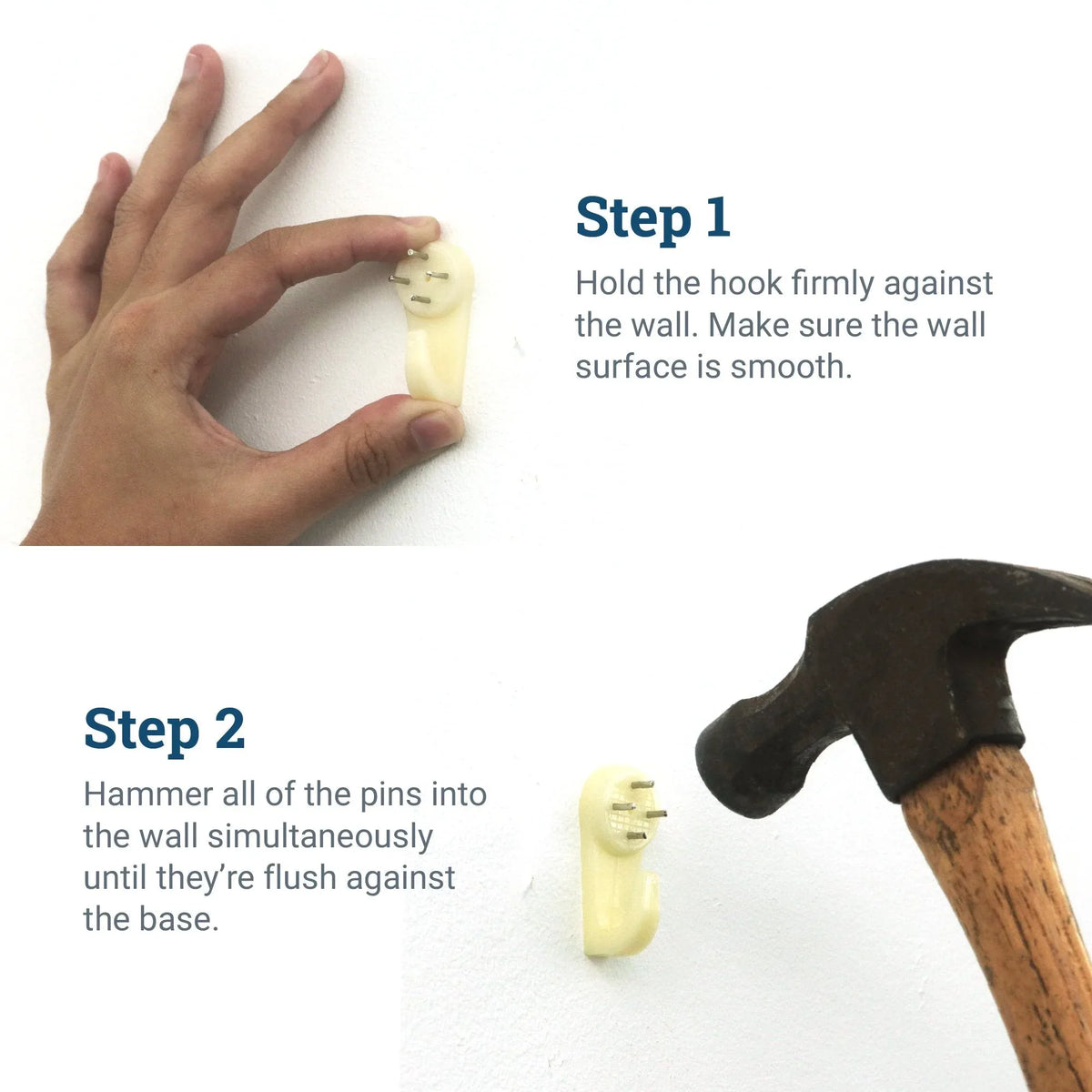 Hardwall Plastic Hook Large - S-HWR-208X - Picture Hang Solutions