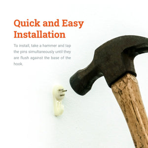 Hardwall Plastic Hook Small - S-HWR-209X - Picture Hang Solutions