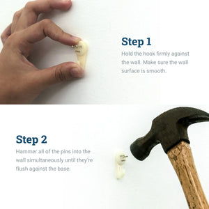 Hardwall Plastic Hook Small - S-HWR-209X - Picture Hang Solutions