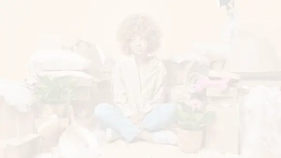 darkened image of a small space in a room