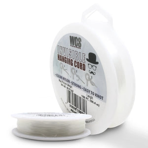 Invisible Nylon Hanging Cord - 100 feet - S-IHC-80 - Picture Hang Solutions