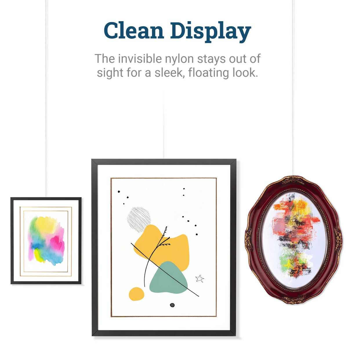 Invisible Nylon Hanging Cord - 100 feet - S-IHC-80 - Picture Hang Solutions