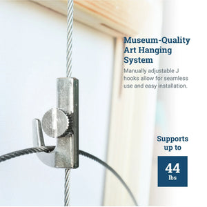 J Hook Side Screw - S-GSH-J - Picture Hang Solutions