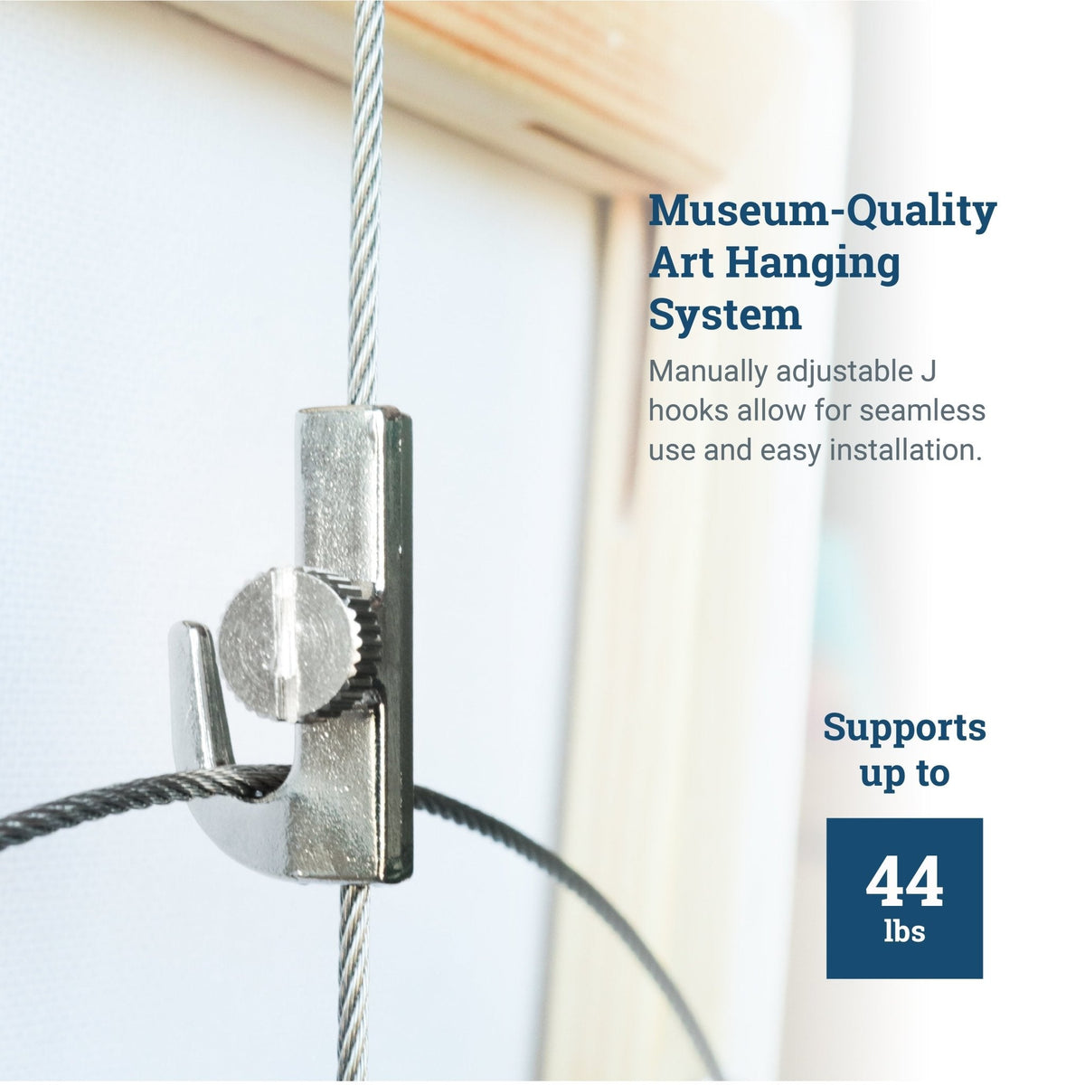 J Hook Side Screw - S-GSH-J - Picture Hang Solutions