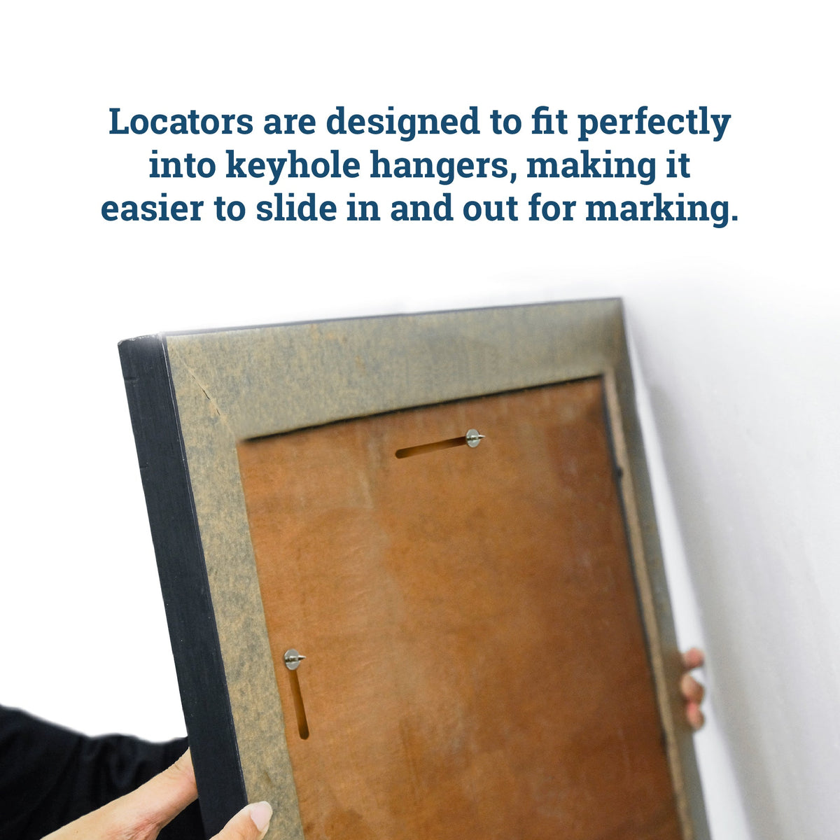 Keyhole Frame Hanging Kit - Keyhole Slot Marking Tool Set -