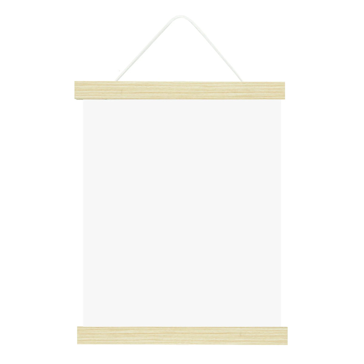 Magnetic Poster Hanger White Wash - Picture Hang Solutions