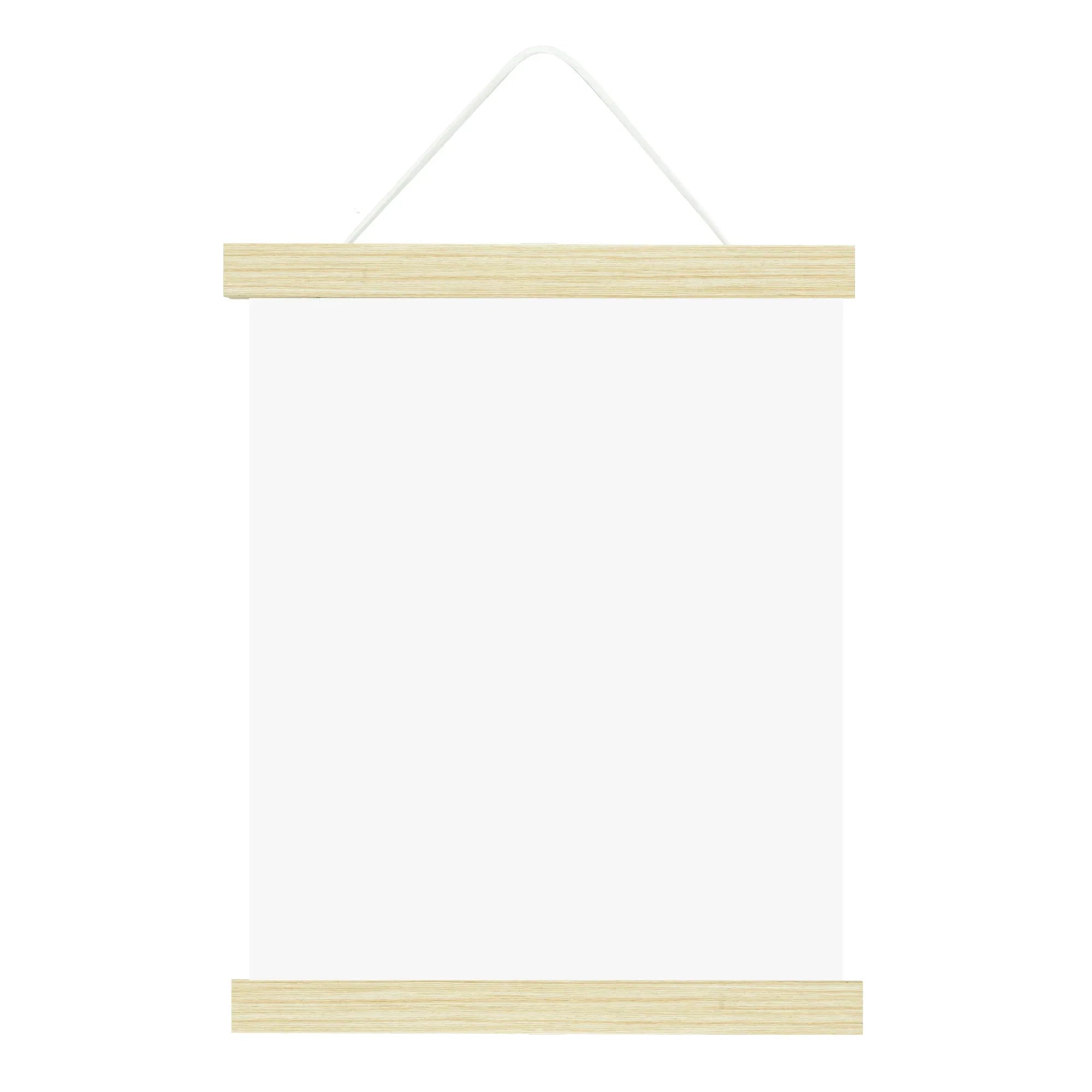 Magnetic Poster Hanger White Wash - Picture Hang Solutions