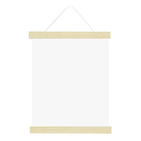 White Wash Magnetic Poster Hanger | Picture Hang Solutions