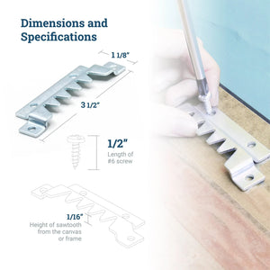 Mega Sawtooth Hanger - S-HWR-130X - Picture Hang Solutions